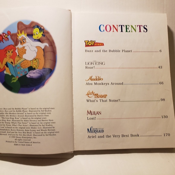 Disney book - Picture 3 of 4